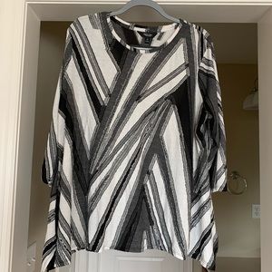 Vera Wang Mixed Media top